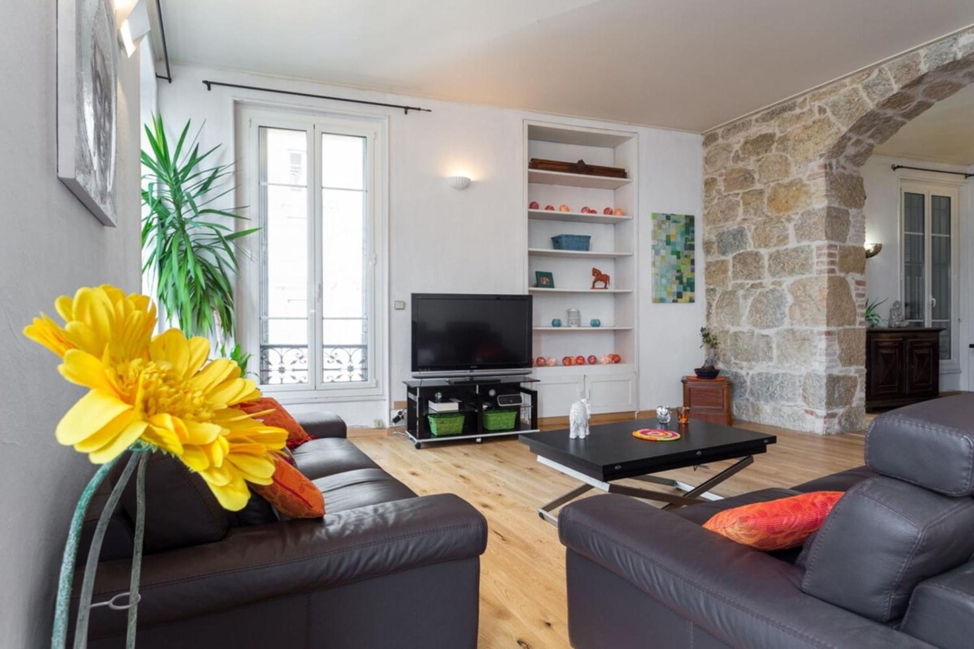 Etats Unis 892 - Spacious Flat On Sea Front Wac Leilighet *